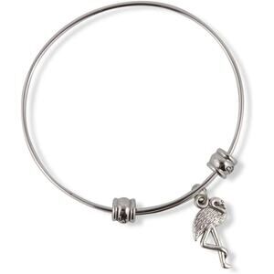 Flamingo Bracelet | Flamingo Bird Fancy Bangle